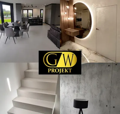 GW Projekt Tynki Dekoracyjne Beton Mikrocement Grzegorz Worobiej